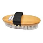 New Patriot Horse Equine Horse Body Brush  Grooming Brush  Wood Handle