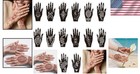Artistic Henna Temporary Tattoo Kit - 14 Reusable Stencils For Easy Application