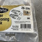 Krowne 28-200 Stainless Steel Caster Positioning Set Brand New