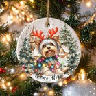 Yorkshire Terrier Dog Christmas Ornament Tree Decor Gift For Dog Lovers Present
