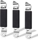 3-pieces Magnetic Beer Bottle Openers Metal Can Punch Opener Fridge Magnet New
