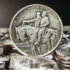 1925 Stone Mountain Half Dollar Coin Morgan Dollar Coin For Gift