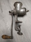 Universal No 1 Food Meat Grinder Hand Crank Table Mount Made In Usa Vintage