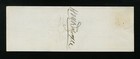 1875 First National Bank Of Morristown  New Jersey Check  ch 1188  Sc R151 Stamp