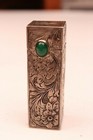 Vintage Estate Sterling Silver Lipstick Case