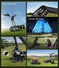 Navee Birdie 3x Auto Follow Electric Golf Push Cart Remote Foldable-open Box New