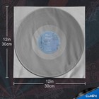 50 Anti Static Inner Record Sleeves For Vinyl Lp Records  12 Inch  Square  Tran