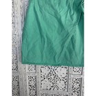 Vtg Green Denim Wrap Skirt Sz M Retro 90 s Beachy Casual Bright Twee