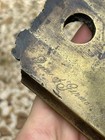 Rare Ww1 Bringback Souvenir German    big Bertha    Railway Piece Engraved 1918 Nzef
