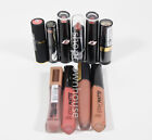Mixed Lot 10 Nude Pink Shades Lipstick Gloss L oreal Revlon   More No Repeats