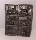 Antique Springerle Metal Gingerbread Butter Cookie Stamp Mold German  Primitive