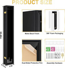 Baseball Bat Display Case Wall Mounted Vertical Or Horizontal Wooden Frame W 98 