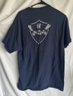 Wwe Authentic Wear The Shield Justice Has Returned Blue Sz L Graphic Print Shirt