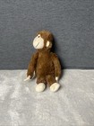 Target Brown Plush Stuffed Monkey 10  Hook Loop Hands 2014 Soft Toy Pet Lovey