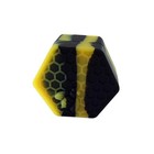 Gentcy 26ml 1 Pcs Black Hexagon Silicone Container Honeybee Non-stick Jar