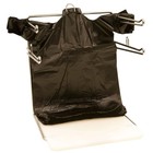 Black T-shirt Carryout Bags  11 5  X 6 5  X 22  1000 Ct 