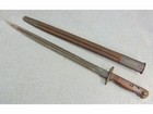 Wwii P1907 43 Australian Enfield Rifle Bayonet Slaz 52 Scabbard Mangrovite 1907