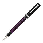 Conklin Duragraph Purple Nights Purple   Black Fountain Pen Medium Nib   New 