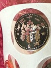 Antique Beautiful Mid-century Modern  10 Coins Of The France   cocktail Glasses-3 
