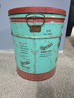 Huge Antique Vintage Superior Potato Chips 3 Lb Tin Canister Detroit Michigan