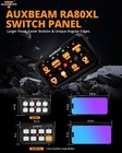 Auxbeam Ra80 Xl Rgb 8 Gang 12v Switch Panel Car Truck Suv Rv Toggle Pulsed