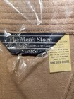 Vintage Sears The Men s Store Tan Terrycloth Bathrobe Embroidered Emblem New