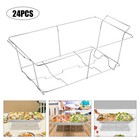 24 Pack Chafing Wire Rack Buffet Stand Full Size Chafing Food Warmer Dish Stand