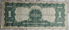 1899 Series  1  black Eagle  Large Size Silver Certificate - Fine  