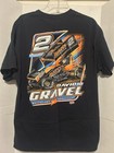 David Gravel Dirt Sprint Car Racing T-shirt Double Sided Watertown Conn Xl
