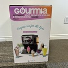 Brand New Gourmia 2 Quart Automatic Soft Serve Ice Cream And Frozen Drink Maker