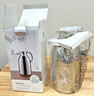 Alfi Hotello Vacuum Carafe Fresh Hot Cold Stainless Steel Williams Sonoma Nib