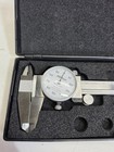 Mitutoyo 505-637-50 6  Stainless Hardened Dial Caliper With Case 