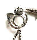 Authentic Pre- Ww1 Silver British Infantry Officer Whistle  Matching J R Gaunt