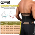 Copper Lower Back Support Belt Waist Brace Lumbar Pain Relief For Men Women