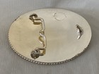 Montana Silversmiths Silver Gold Plated Plains Belt Buckle
