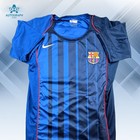 Lionel Messi Signed 2004-2005 Barcelona 3rd Jersey  30 W  Beckett Coa Bas