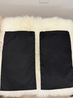 Givenchy Paris Black Drawstring Shoe Dust Bags Lot Of 2 Set Of 2