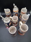 Lot Of 8 Beer Steins  shipped In The Us Only 