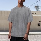 Vintage Washed T Shirt Men Women Oversized Tee 100  Cotton Casual Streetwear