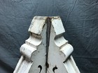 Pair Antique Shabby Victorian Wood Corbels Gingerbread Vtg Old Chic 1144-23b