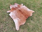 Real Brindle Cowhide Leather Rugs Cowskin Leather Carpet Area Rug For Home 12 95