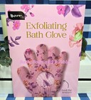 New Bath And Body Floral Pink Exfoliating Bath Glove