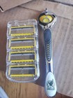 Gillette Fusion  Razor For Men  1 Gillette Razor  4 Razor Blade Refills