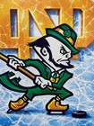 Guinness Beer - Notre Dame Fighting Irish Sign - Hockey Football
