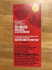 The Rocky Horror Show Broadway Musical Flier Ad  Ny Times Critic   s Pick  Flyer