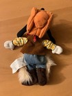 Disney Cowboy Goofy 8  Bean Bag Plush Toy Disneyland Frontierland