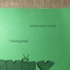 Family Guy Script Vintage Cartoons Movie Tv Production Art Animation Cels  I24