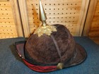 Vintage Knights Of Pythias Ceremonial Helmet W  1870s Army Helmet Spike 1