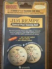 Aramith Jim Rempe Training Ball 2 1 4  Belgium Made 2 Sided W  Instruction Book
