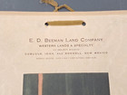 1913 Large Calendar E  D  Beeman Land Co  anxious Moment  Lady Picture Complete